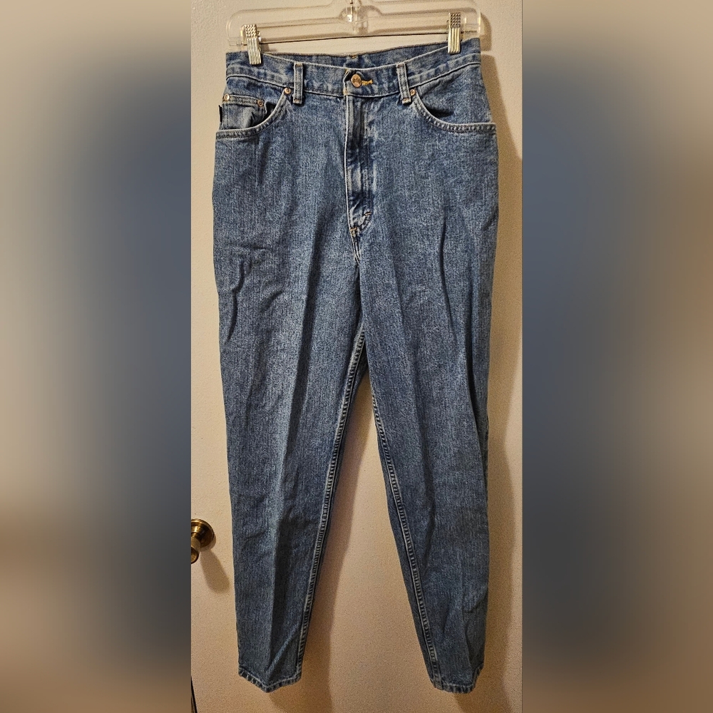 Vintage Chic Jeans High Rise Mom Blue Women's Size 10 Tall